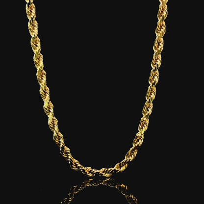 24K Rope Chain